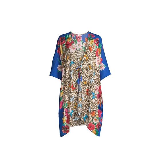 NEW JOHNNY WAS women's may flower kimono in multi - Picture 1 of 2